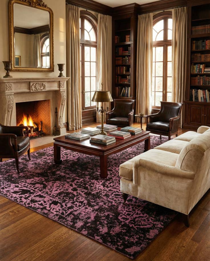 Detail image of 8' 4 x 11' 2 Vintage Royal Wool Rug