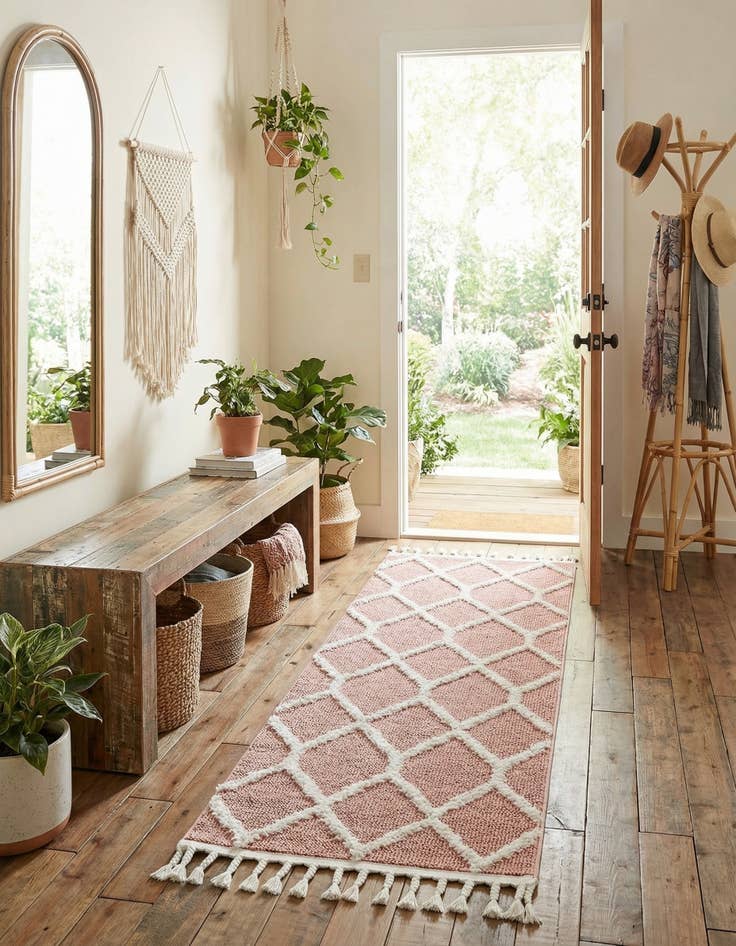 Detail image of  2' x 4' Boho Runner Rug