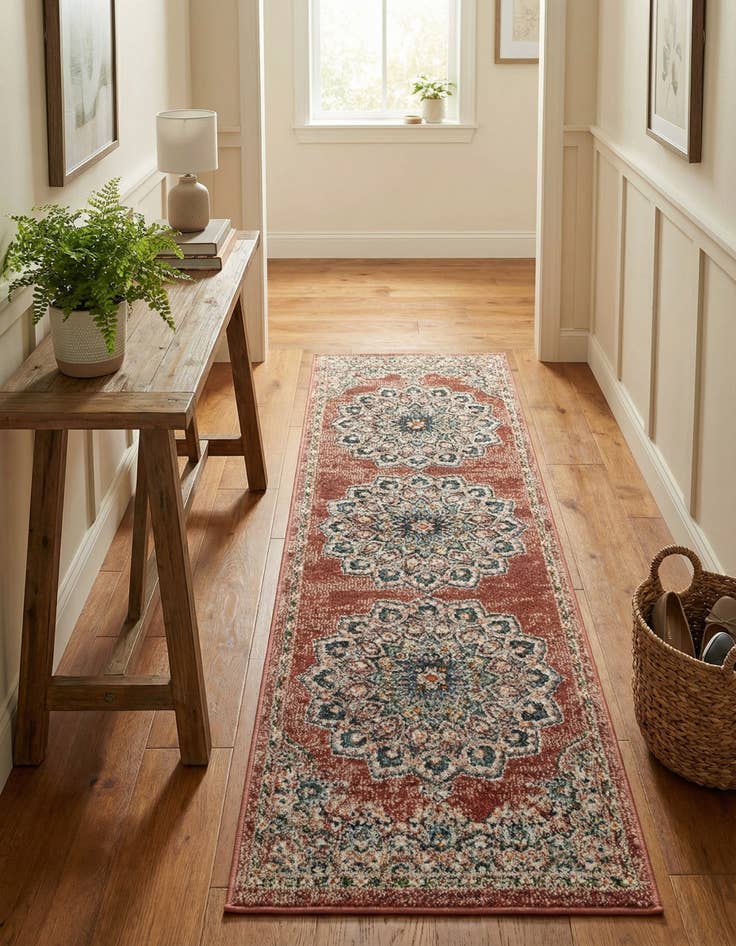 Detail image of 2' x 6' Isabella Runner Rug