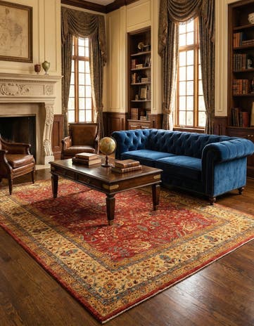 6' 9 x 9' 5 Ariana Ziegler Wool Rug
