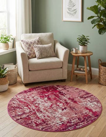 4' x 4' Starlight Round Rug