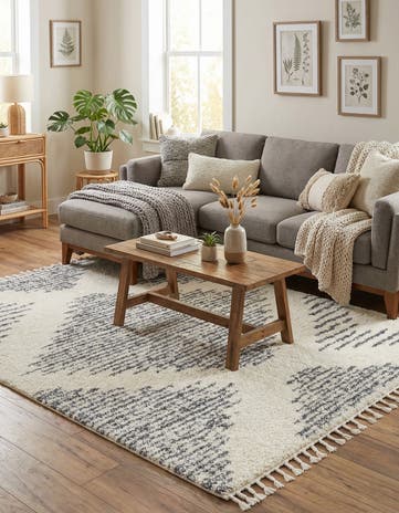 7' 10 x 10' Serenity Shag Rug