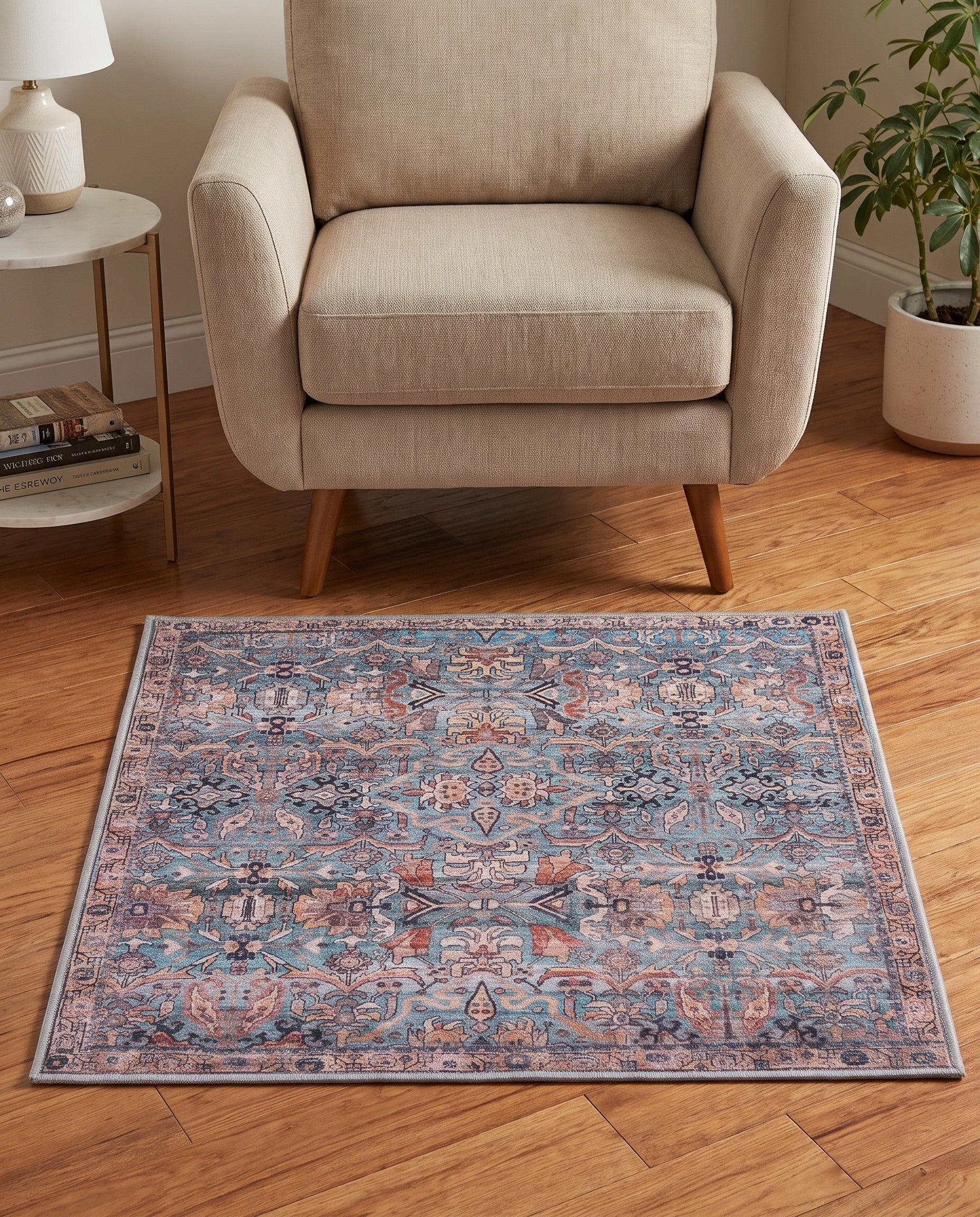 100cm x 100cm Nostalgia Square Rug