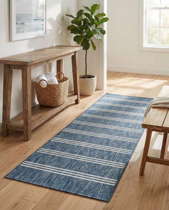 2' x 8' Easy-Clean Jill Zarin Anguilla Indoor / Outdoor Runner Rug