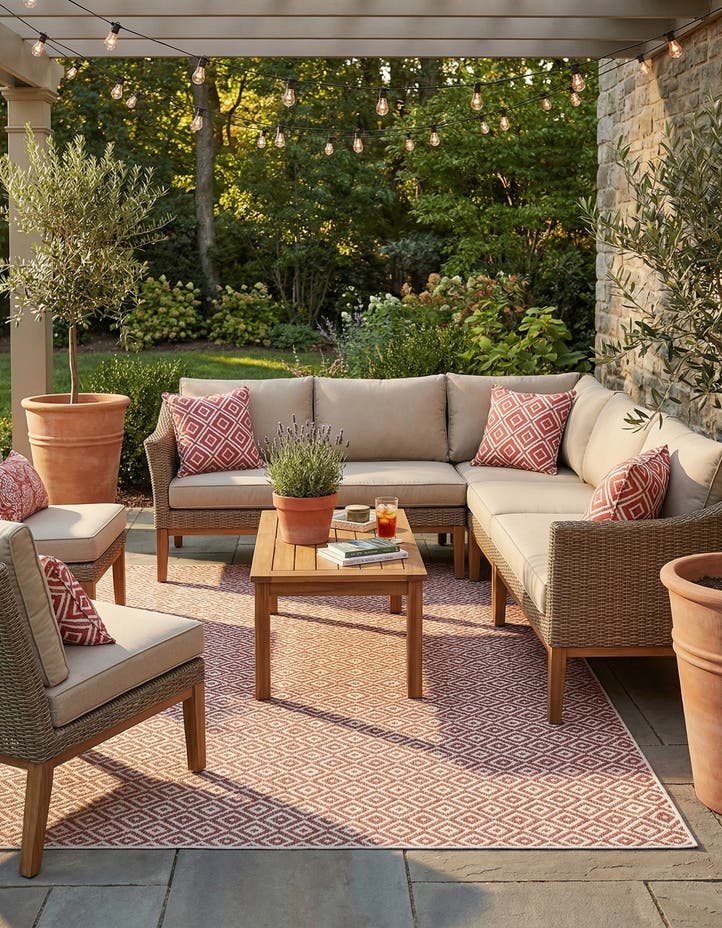 9' x 12' Easy-Clean Jill Zarin Costa Rica I...