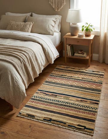 2' 9 x 4' 1 Hand Knotted Darya Rug