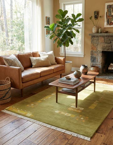 4' x 6' Hand Knotted Nepal Wool Rug