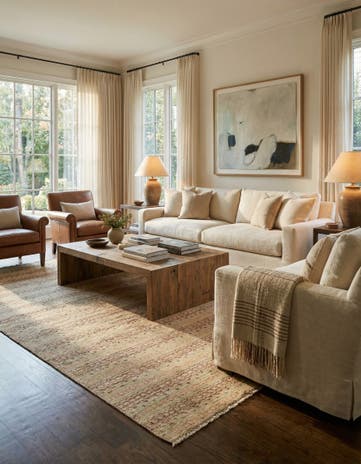 8' x 10' 1 Hand Knotted Darya Wool Rug