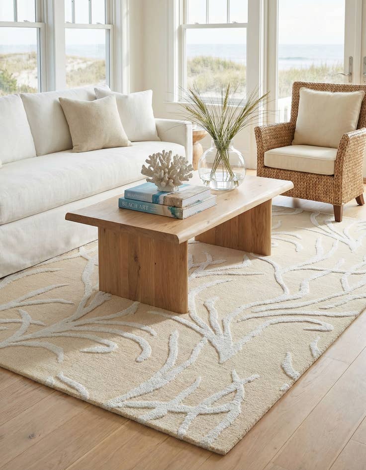 Detail image of 2' 11 x 5' 2  Hand Knotted Darya Wool Rug