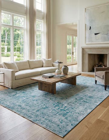 9' x 12' 5 Hand Knotted Ultra Vintage Persian Wool Rug