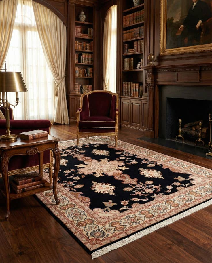 Detail image of 5' x 6' 11 Tabriz Rug
