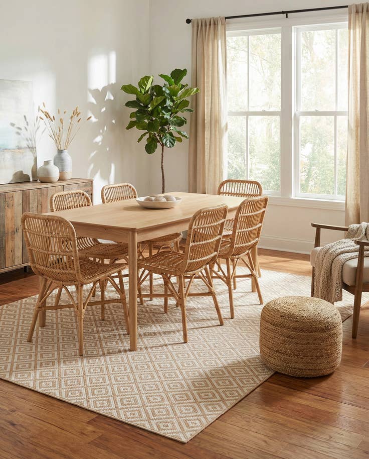 Detail image of 7' x 10' Easy-Clean Jill Zarin Costa Rica Indoor / Outdoor Rug