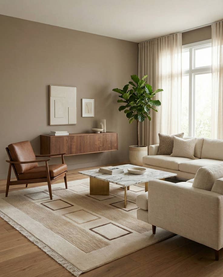 Detail image of 5' 8 x 8' 2 Hand Knotted Darya Wool Rug