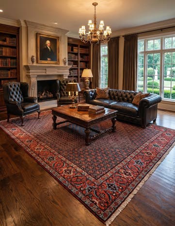 8' x 11' 6 Bidjar Wool Rug