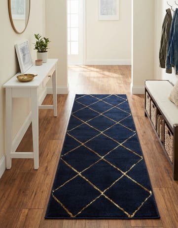 2' x 5' Vogue Geo Runner Rug