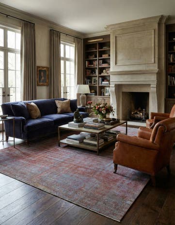 9' 8 x 13' Vintage Royal Wool Rug