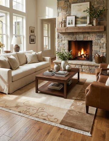 4' 7 x 6' 7 Darya Rug