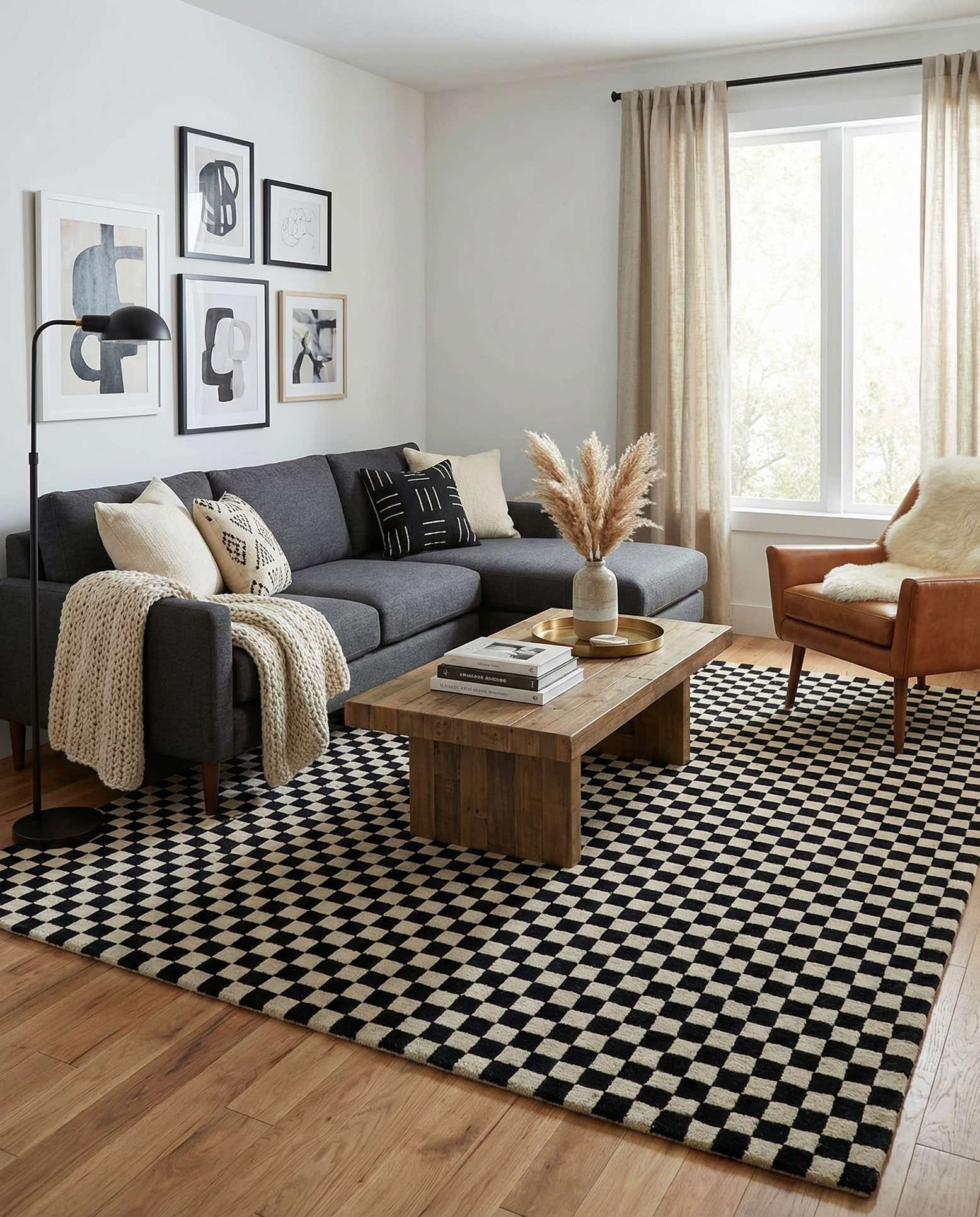 7' 10 x 10' Hand Tufted Wool Rug