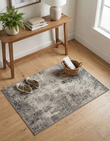 Dark Gray Monte Carlo Rug