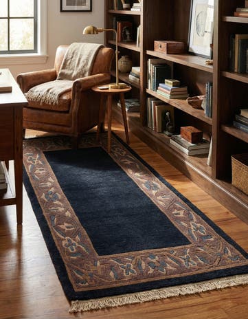 2' 6 x 4' 10 Hand Knotted Tibet Wool Rug
