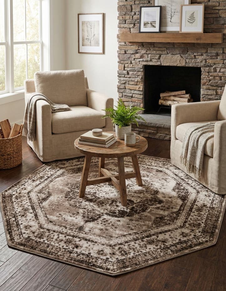 6' 1 x 6' 1 Monte Carlo Octagon Rug