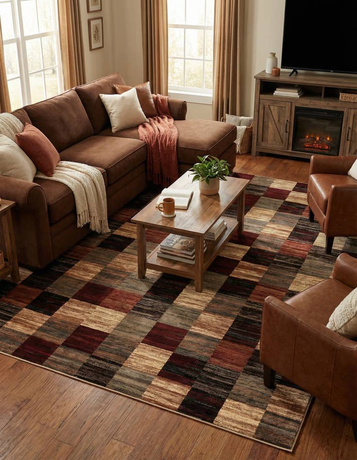 Detail image of 10' x 13' 1 Coffee Shop Rug