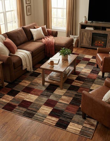 10' x 13' 1 Cafe Rug
