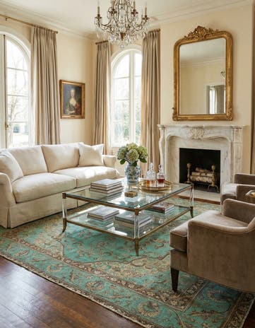 9' 9 x 12' 8 Hand Knotted Vintage Royal Persian Wool Rug
