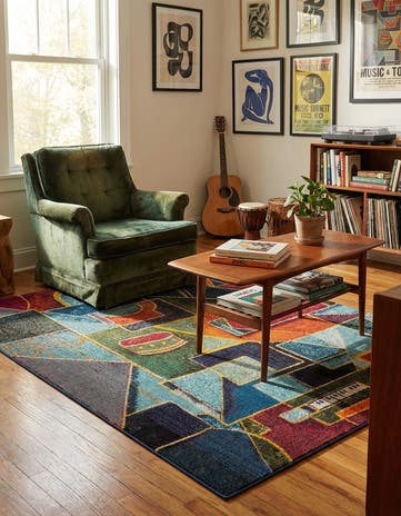 5' 3 x 8' Washable Haerfest Rug