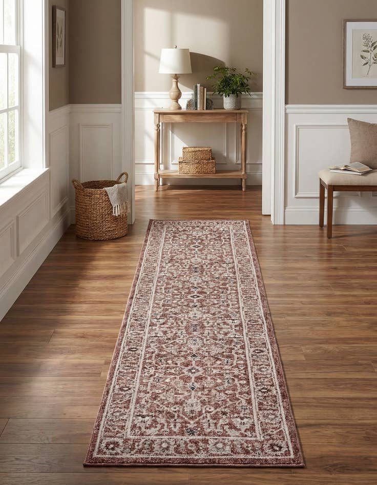 Detail image of  2' 7 x 12' Eco Traditional Runner Rug