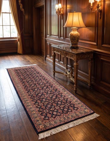 2' 3 x 6' 6 Tabriz Mahi Wool Runner Rug