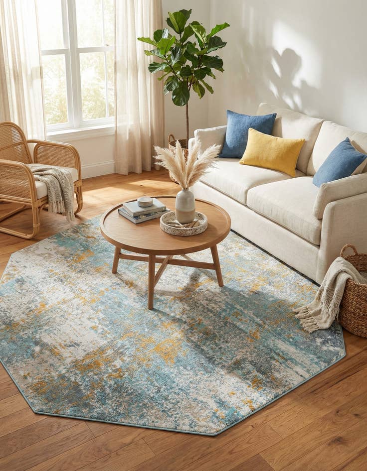 Detail image of 6' x 6' Paragon Octagon Rug