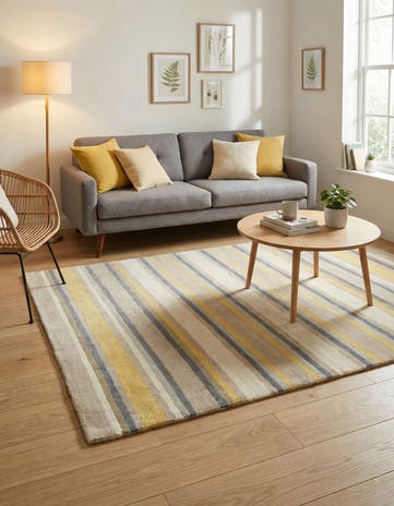 3' 10 x 5' 6 Luna Wool Rug