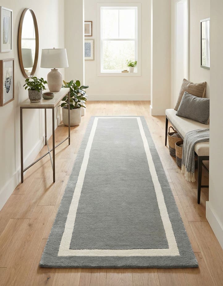 3' 3 x 12' Jill Zarin Border Wool ...
