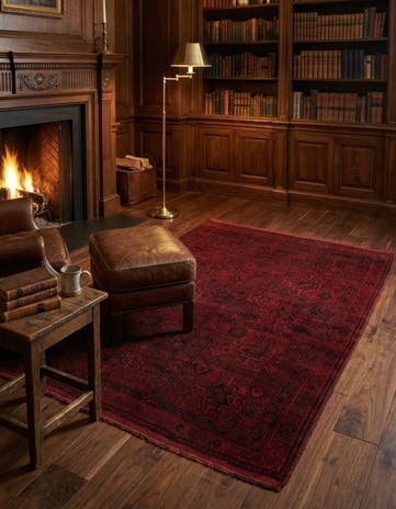 4' 2 x 5' 6 Vintage Rug