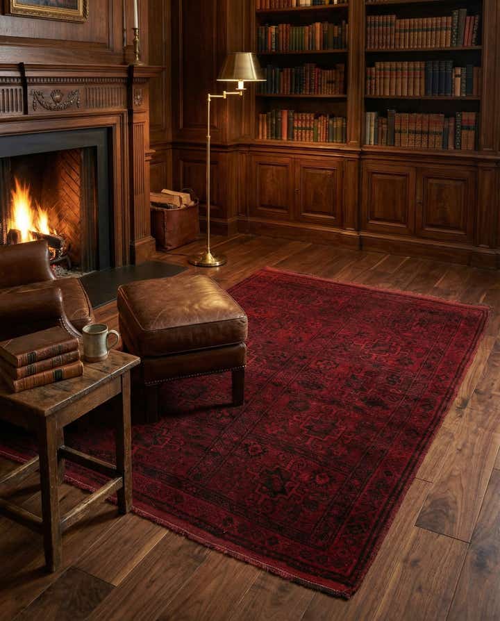 4' 2 x 5' 6 Vintage Rug