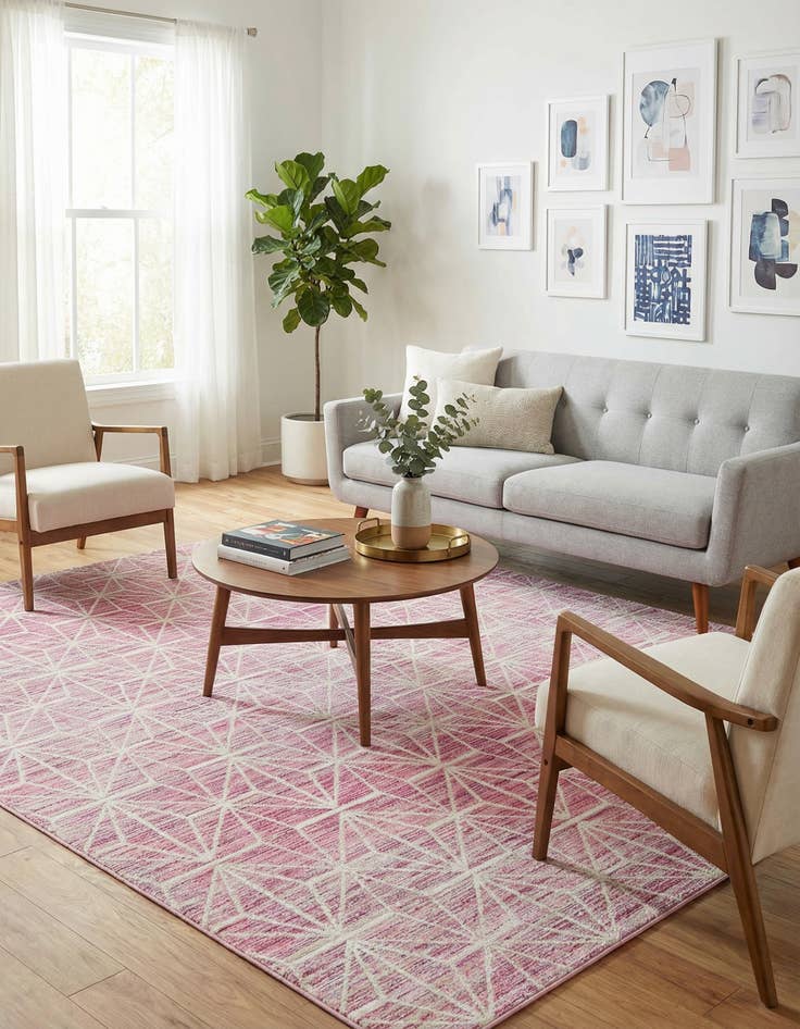 Detail image of Jill Zarin 7' 10 x 10' Uptown Fifth Avenue Rug