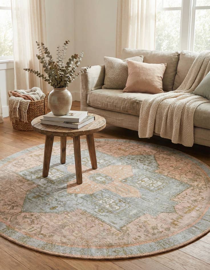 Detail image of  3' 6 x 3' 6 Timeless Round Rug