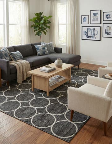 10' x 13' Lattice Trellis Rug