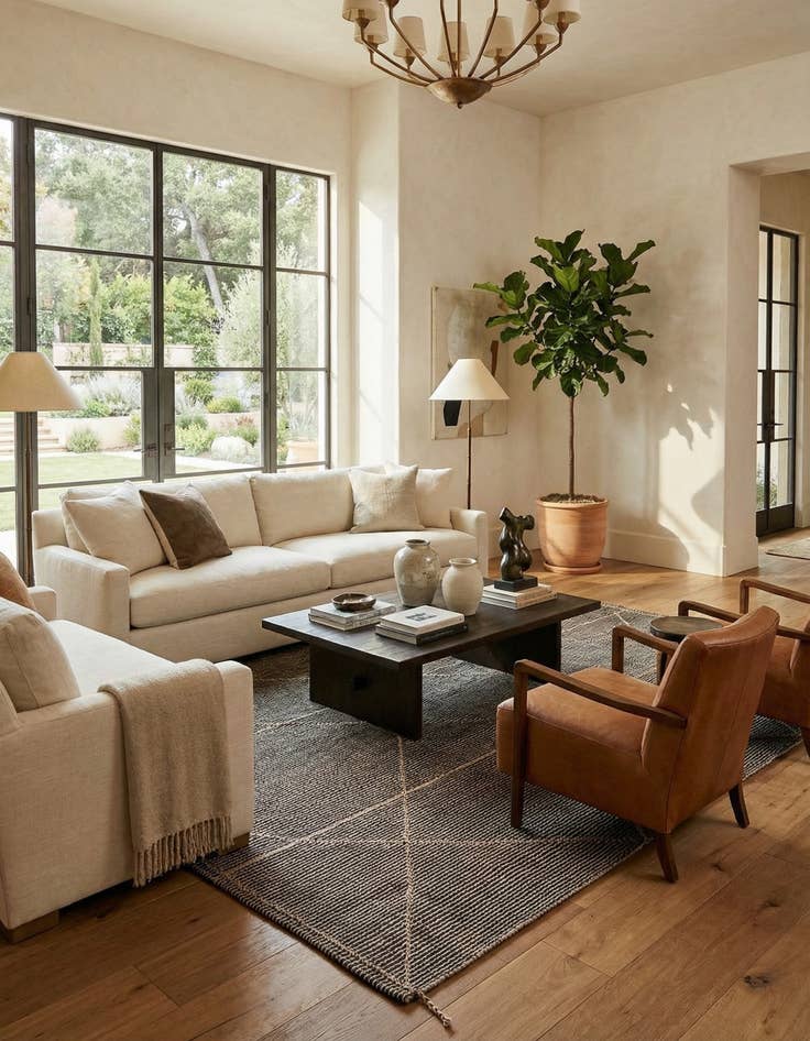 Detail image of 9' 8 x 14' 3  Hand Knotted Moroccan Wool Rug