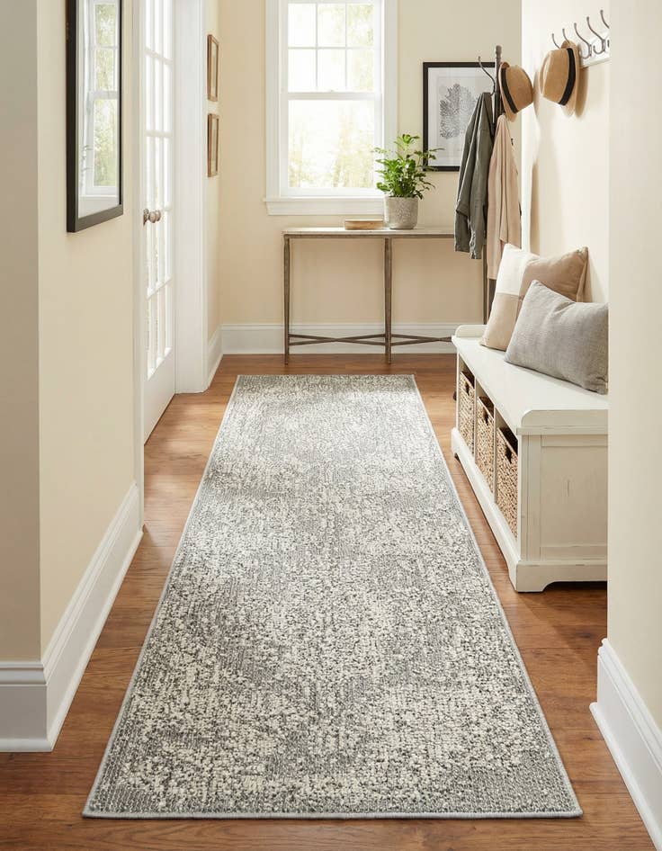 Detail image of  2' x 6' 1  Washable Traditional Indoor / Outdoor Runner Rug