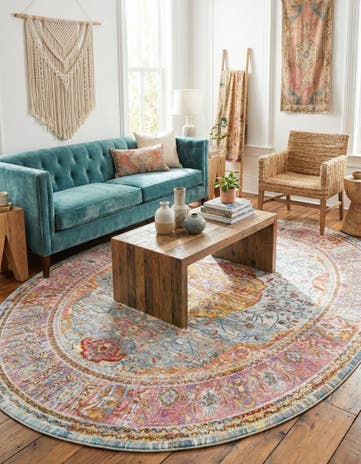 7' 10 x 10' Santiago Oval Rug