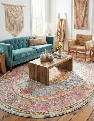 7' 10 x 10' Santiago Oval Rug