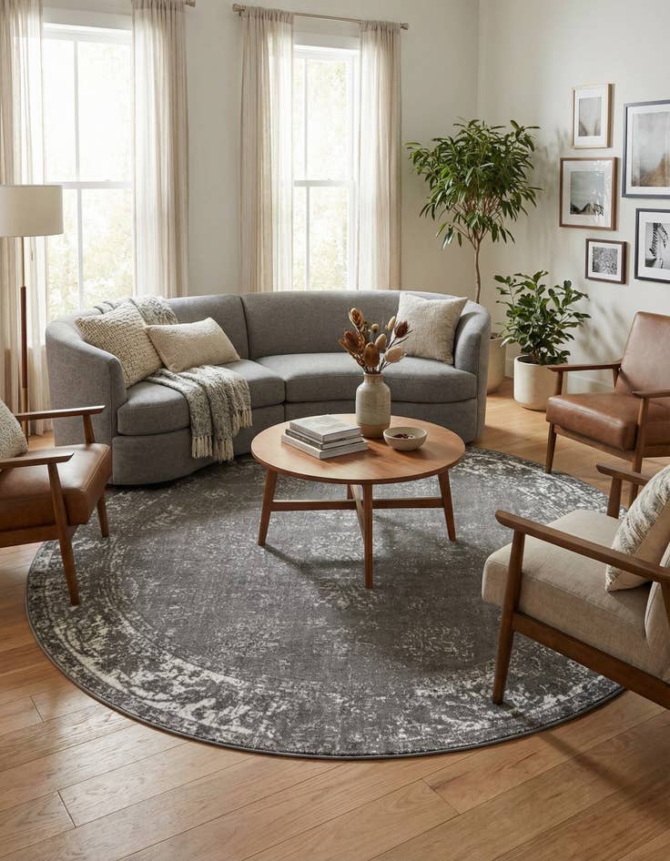 Detail image of  10' x 10' Monte Carlo Round Rug