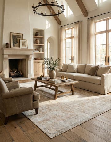 9' 1 x 12' 10 Hand Knotted Ultra Vintage Persian Wool Rug