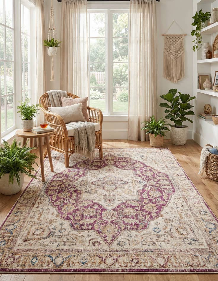 Detail image of  6' x 8' 9 Deepa Rug