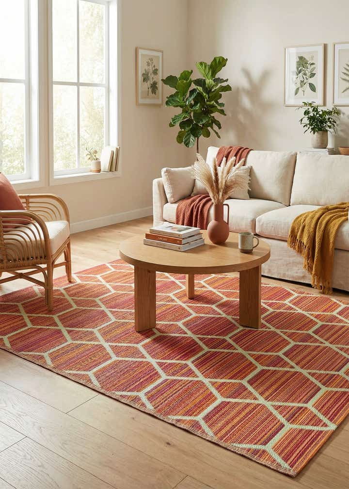7' 10 x 10' Easy-Clean Vista Breeze Indoor / Outdoor Rug