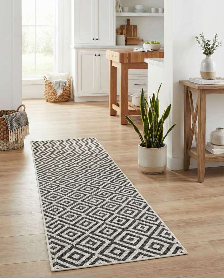 2' x 7' Easy-Clean Jill Zarin Costa Rica Indoor / Outdoor Runner Rug