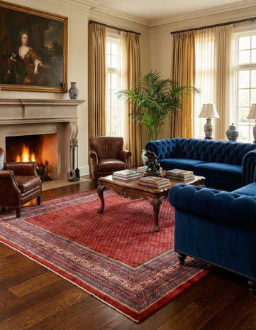 8' 8 x 11' 11 Mir Wool Rug