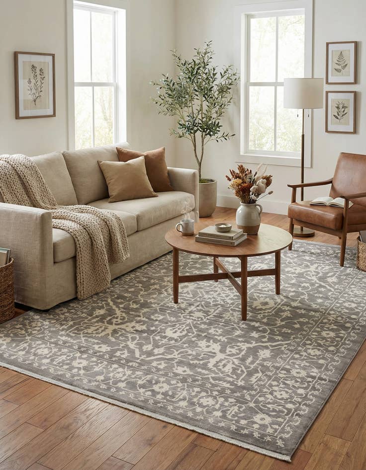 Detail image of  8' x 11' 4 Modern Classical Rug